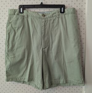 💚 Club Room 35 Shorts Men's Light Green Cotton Norm Bloke Core